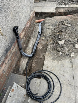 outdoor exterior wiring electric underground