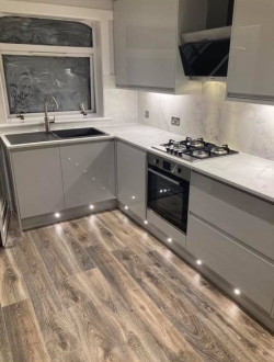 kitchen floor lighting