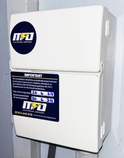 fuse box power inspection dates